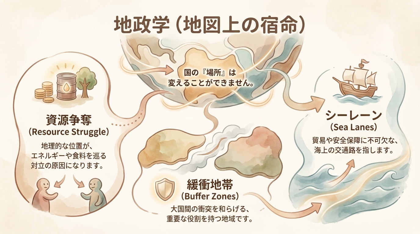 地政学（地図上の宿命）