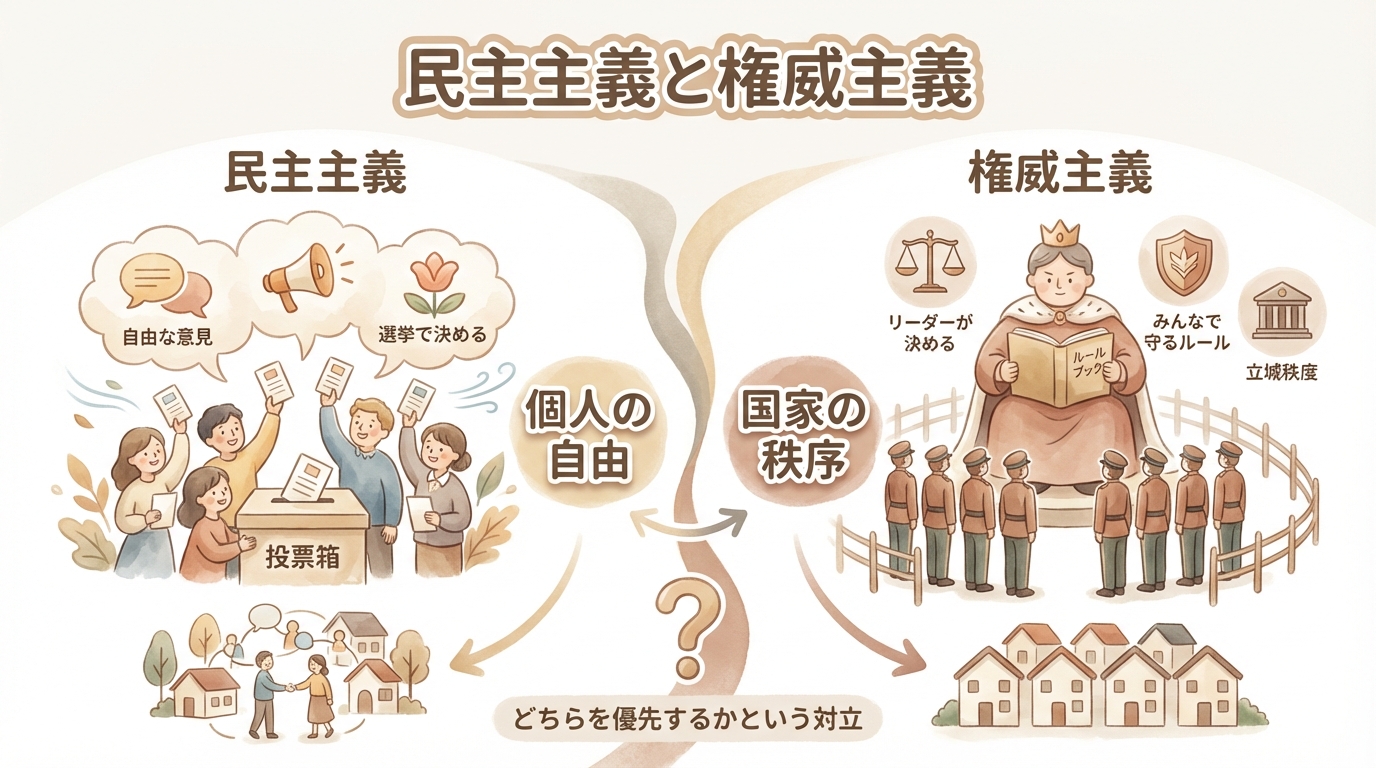 民主主義と権威主義